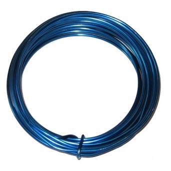 Ring aluminiowy lakierowany 2,0 mm dług. 5 m niebieski