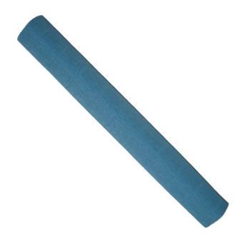 Krepina włoska 50 x 250 cm niebieska kod 556