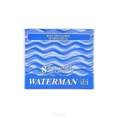 Naboje Waterman Standard (op=8szt) - Niebieski Floryda